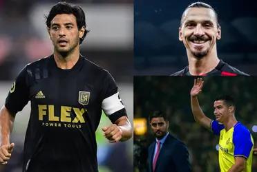 Zlatan Ibrahimovic criticized Carlos Vela and what Cristiano Ronaldo did when he took on Vela