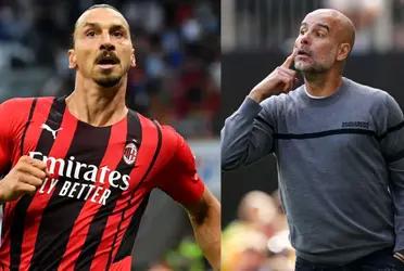Zlatan Ibrahimovic lashed out at Pep Guardiola a few days ago, and this was the response