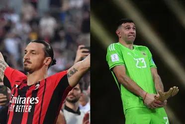 Zlatan Ibrahimovic was blunt about his thoughts on Dibu Martinez and the Argentine national team's mockery