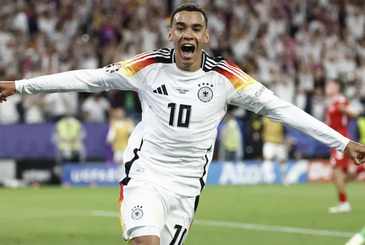 Jamal Musiala with Germany national team. (Source: France 24)