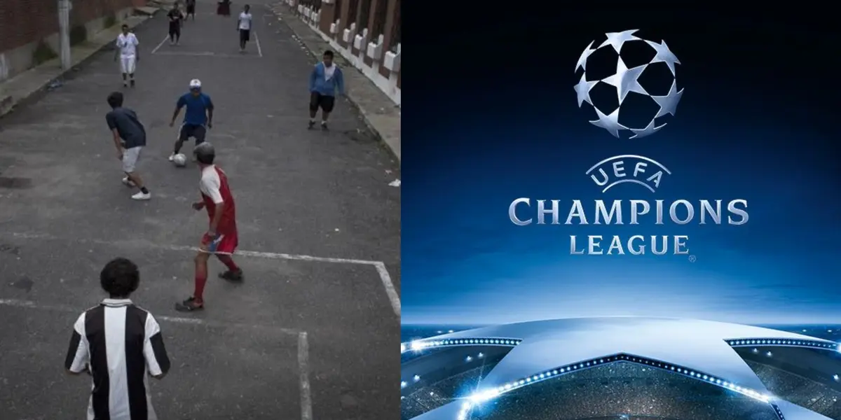 (VIDEO) He played in the street with his friends, he fulfilled his dream and today he debuted in the Champions League