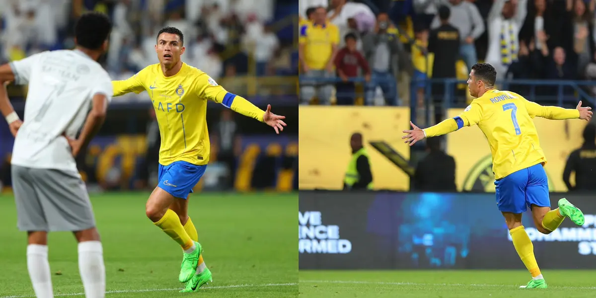 Cristiano Ronaldo scored a hat-trick in Al Nassr's win against Al Taee.