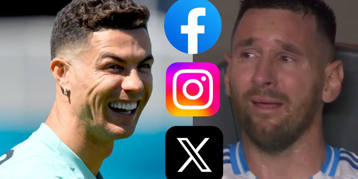 Cristiano Ronaldo reached one billion followers on his networks, and Messi lacks this to equal it