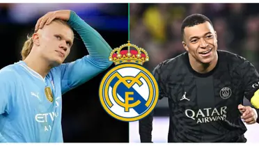 Erling Haaland and Kylian Mbappé