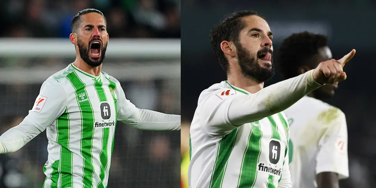 Isco Alarcón scores a magical brace! Betis tied it 2-2 against FC Barcelona