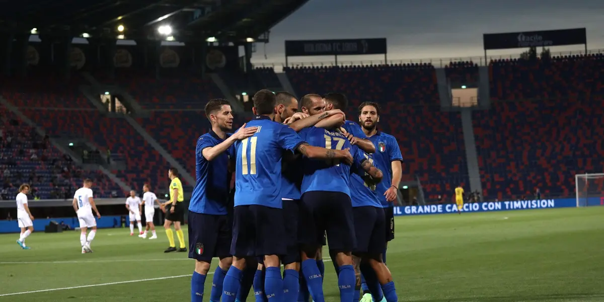 Italy traveled to London to face England in the final of Euro 2020, and did not forget to comply with the ritual they had throughout the cup.