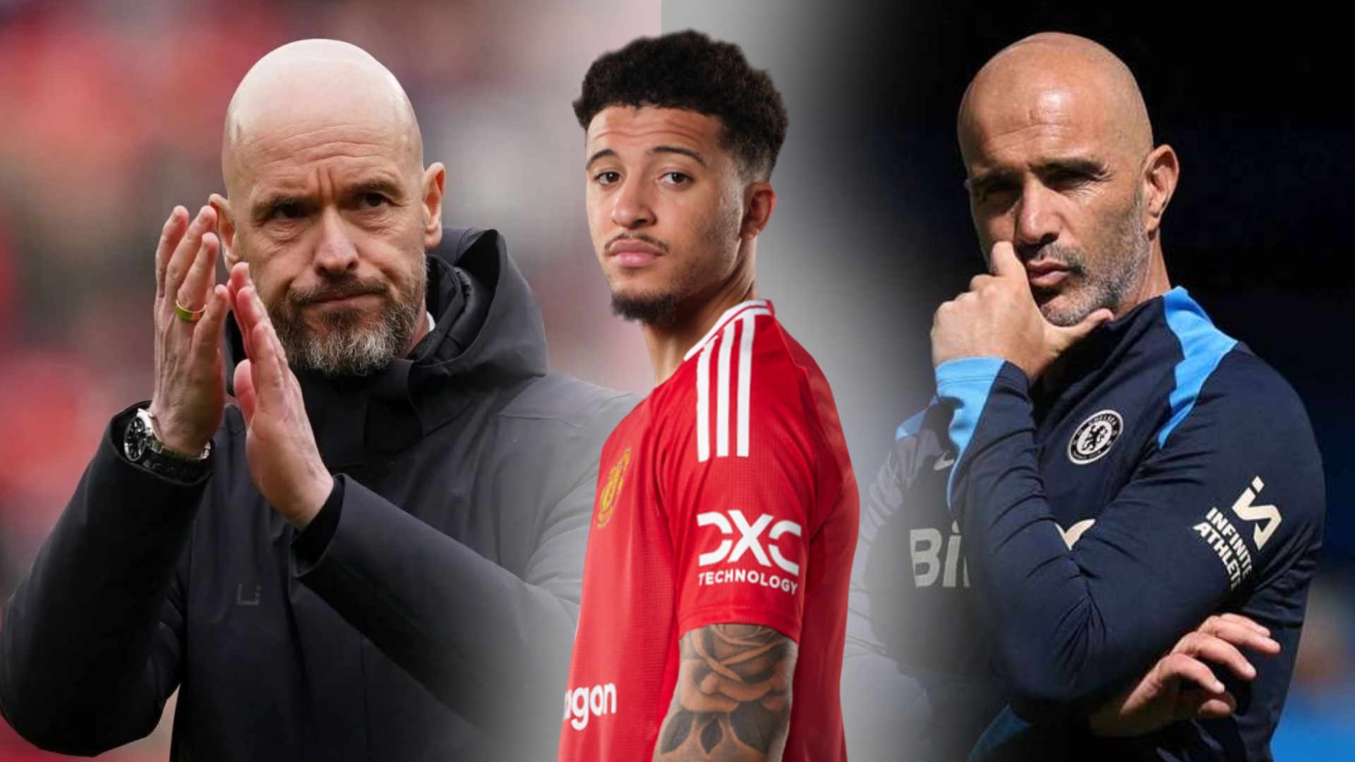 Ten Hag almost finished his career and what Enzo Maresca said about Jadon Sancho