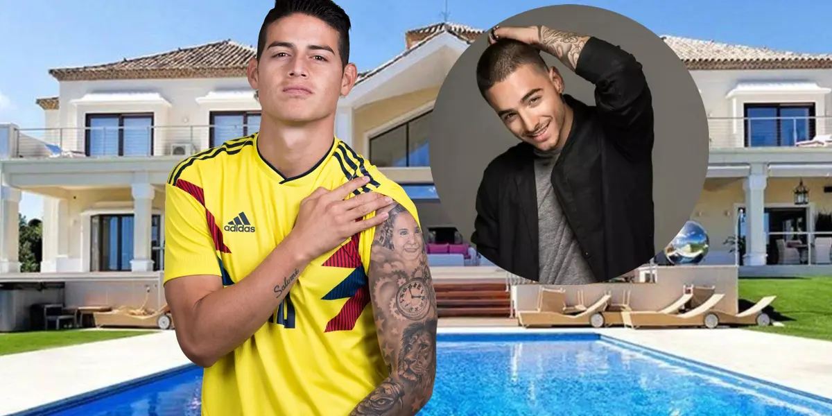 Now that he has gone to Spain, the luxurious residence that James Roríguez will sell in Colombia