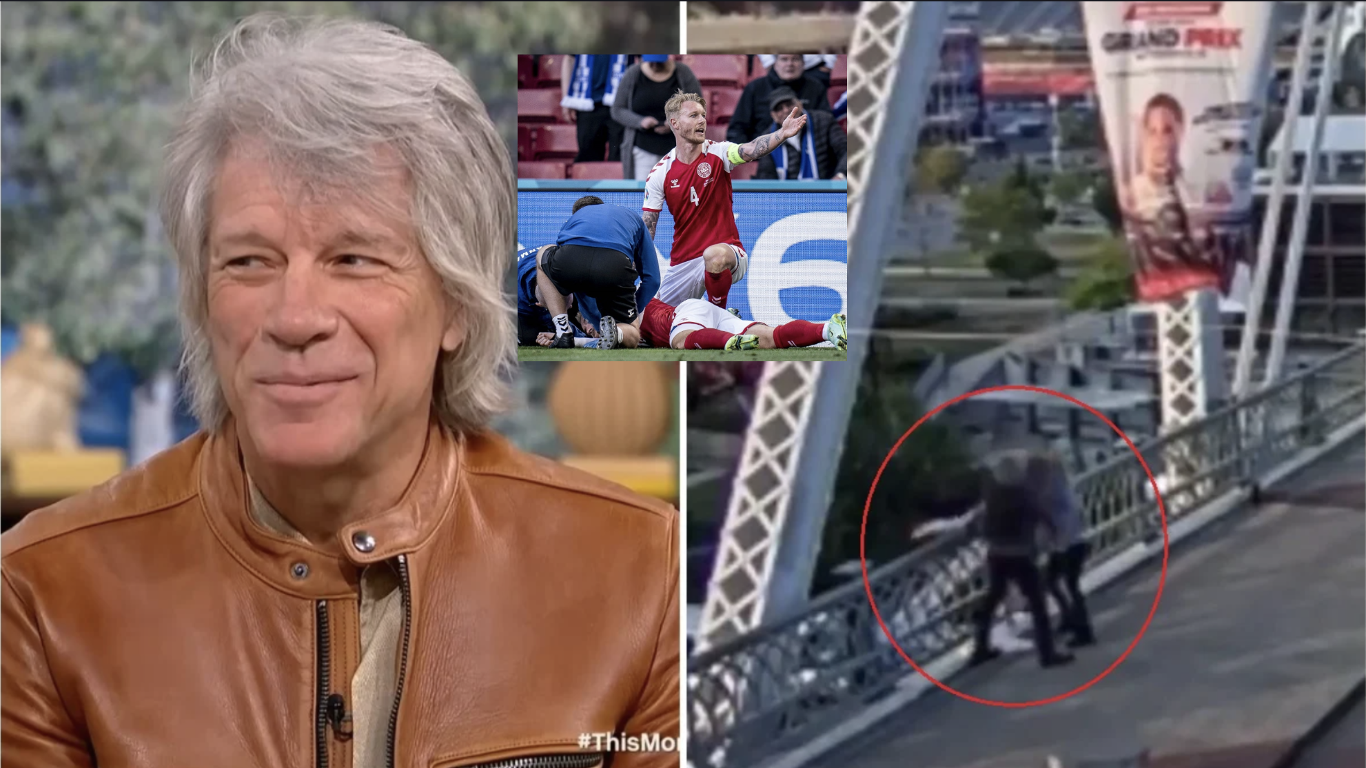 Jon Bon Jovi saved woman in a bridge (Asere News)