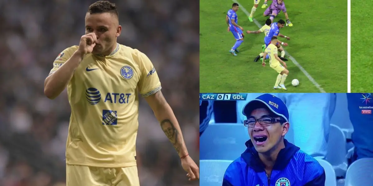 Jonathan Rodríguez applied the law of the ex. Now that's what the fans are calling him, and they are speaking out on social networks.  