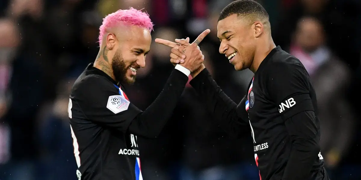 Kylian Mbappe and Ney did not receive any  comments from Galtier.