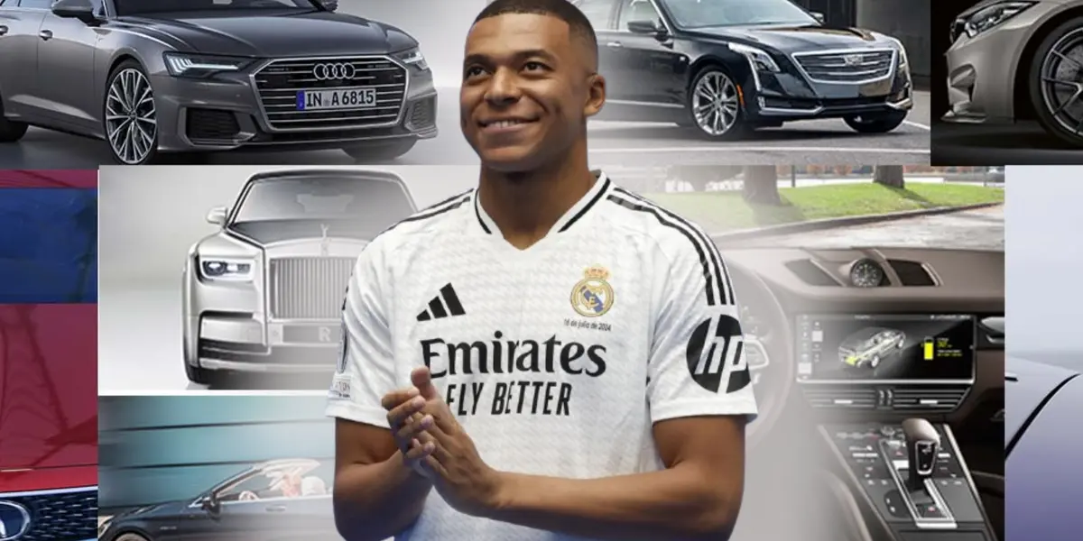 Mbappe took his luxurious car collection to Madrid, but he won't be able to use any