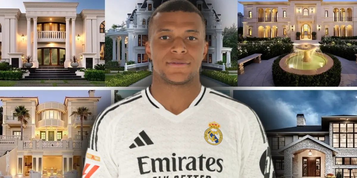 The luxurious house where Kylian Mbappé lives, belonged to a figure from Madrid