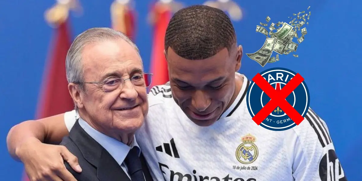 Mbappé showed his love for Real Madrid, the millions he rejected from PSG to play for Madrid