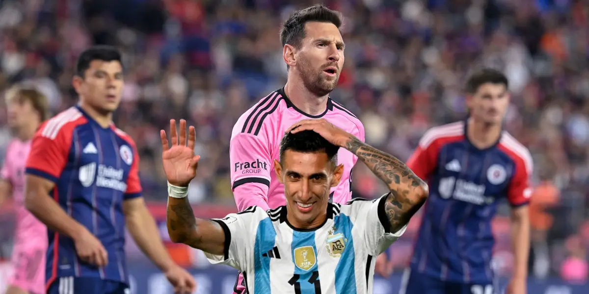 Inter Miami wants Di Maria to keep Messi happy, his expected return to  Argentina was canceled by this reason