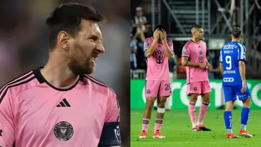 Lionel Messi was not happy after Inter Miami's loss against Monterrey.