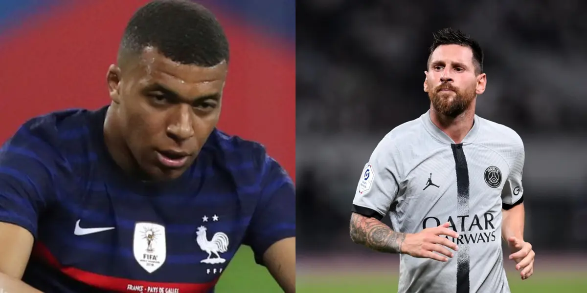 They surrendered at Messi's feet, the recent PSG post that angered Mbappé