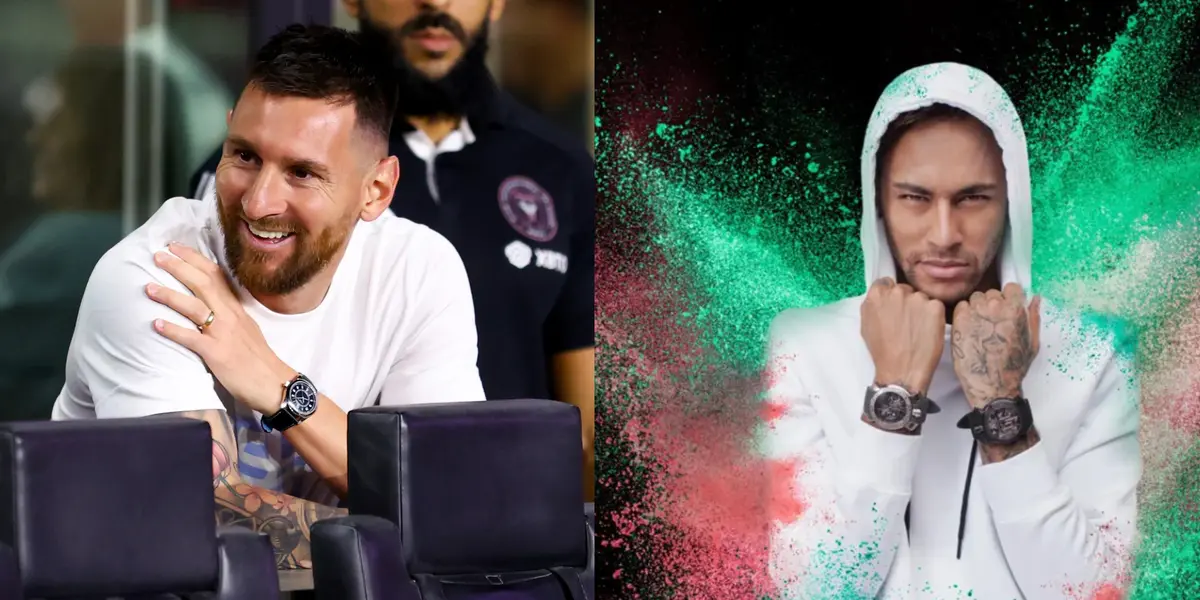 Messi wears a watch worth 800 thousand dollars, what Neymar's Richard Mile costs