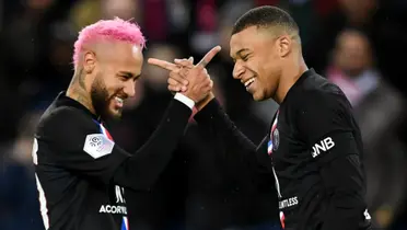 Neymar y Mbappé. PHOTO: Goal