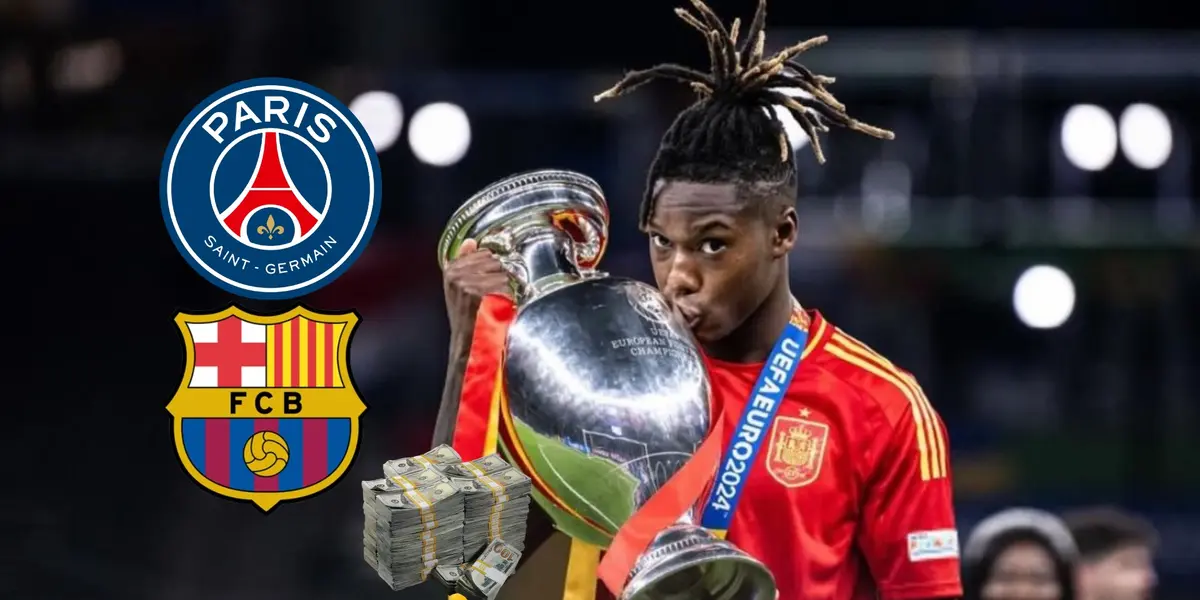 They want to steal FC Barcelona's signing, PSG's offer for Nico Williams that has Barcelona fans furious