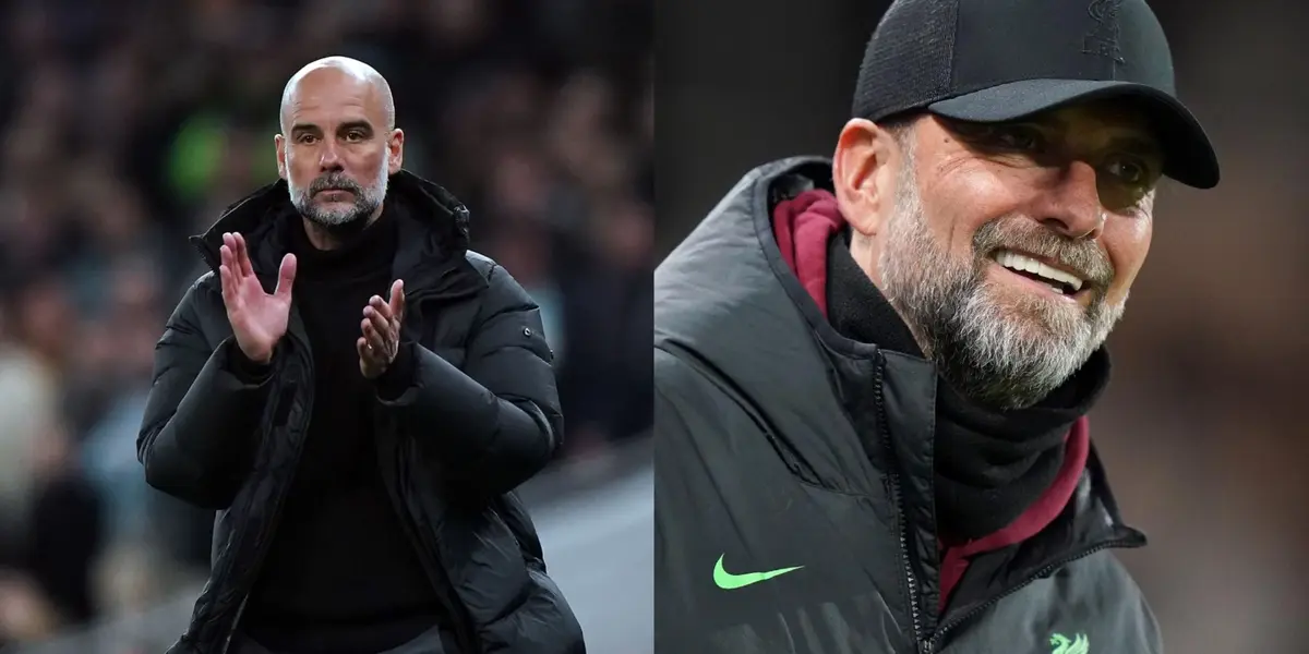 Pep Guardiola praises Jurgen Klopp after Man City's win against Spurs in the FA Cup.