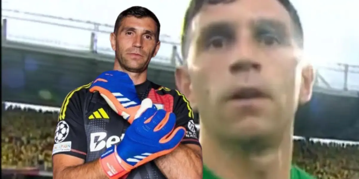 (VIDEO) The blow that Dibu Martínez gave to a camera after losing to Colombia