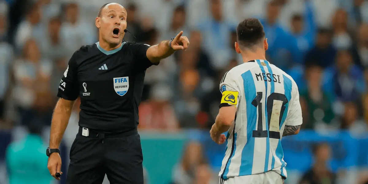 The captain of the Argentine team did not hold anything back before the poor performance of the Spanish referee