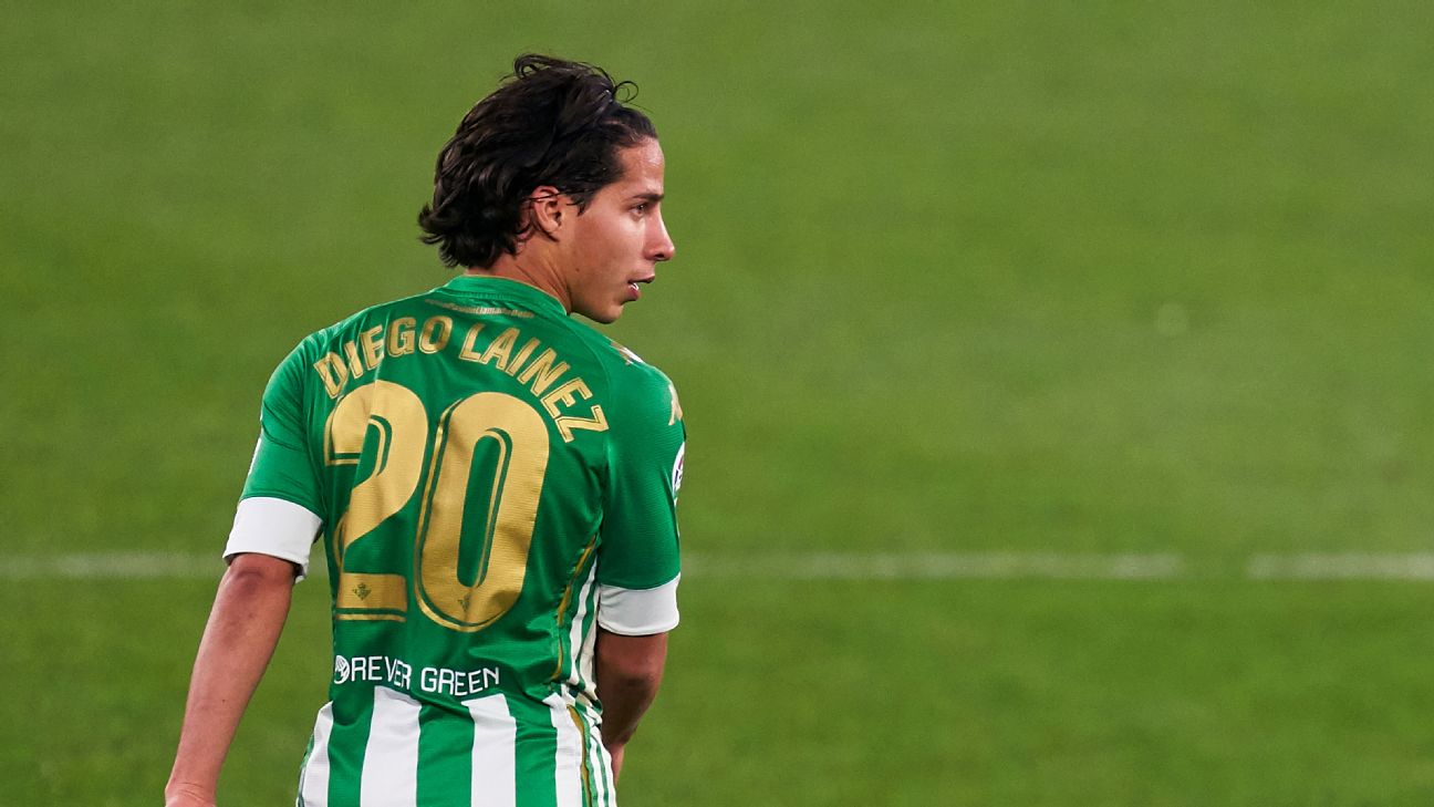 Real betis hot sale lainez jersey