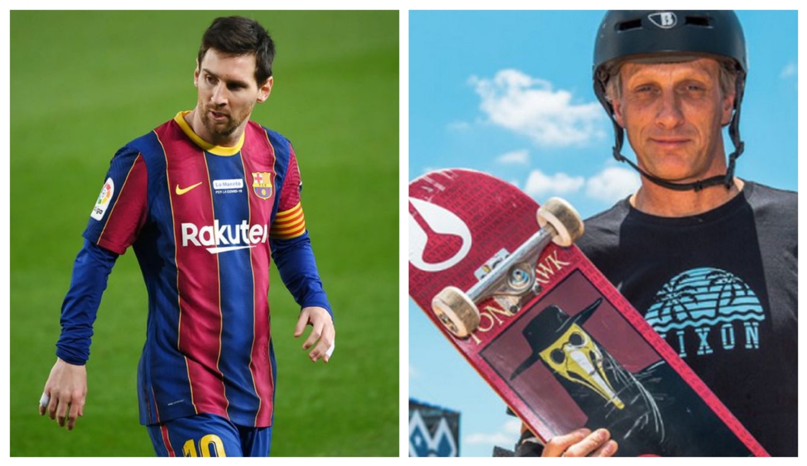 Tony Hawk vs Lionel Messi: who has the biggest net worth