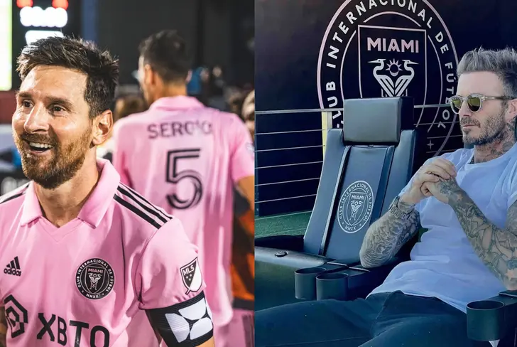 David Beckham's reaction to seeing Messi's Inter Miami beat Dallas on penalties