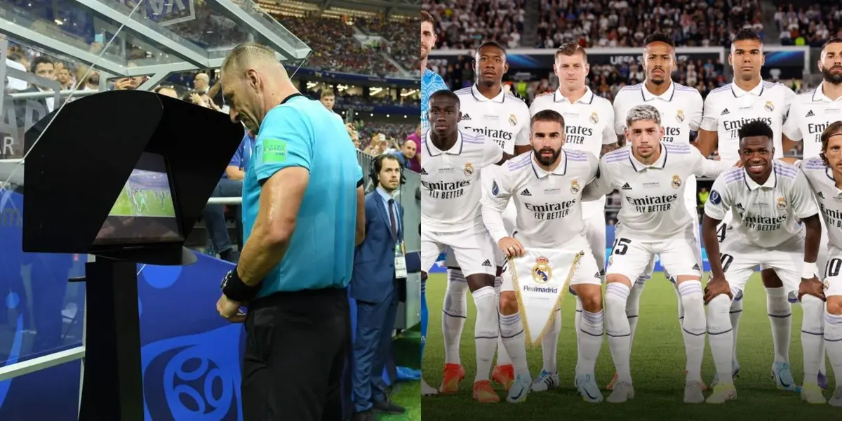 There was a controversial play at Real Madrid against RB Leipizg and the VAR did not appear