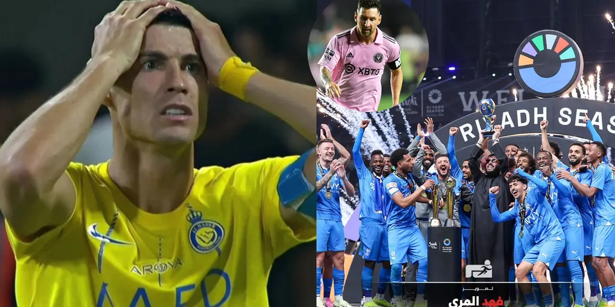 (VIDEO) Cristiano Ronaldo's gestures after Al Hilal fans chanted 'Messi' at him